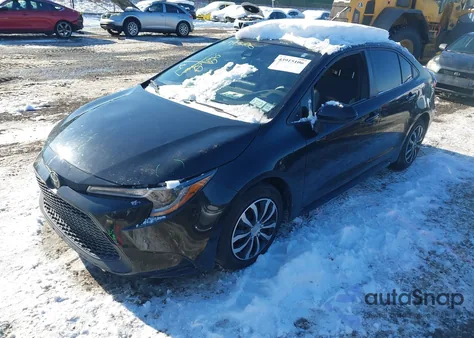 2022 Toyota Corolla Le from USA, damaged, VIN JTDEPMAE9NJ205000